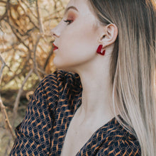 Load image into Gallery viewer, Bermuda Hoop Earrings