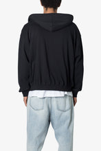 Load image into Gallery viewer, Basic Zip Up Hoodie - Black