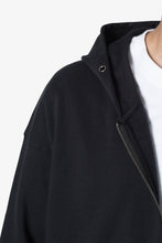 Load image into Gallery viewer, Basic Zip Up Hoodie - Black