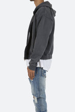 Load image into Gallery viewer, Basic Zip Up Hoodie - Vintage Black