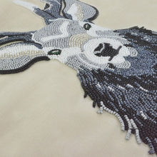 Load image into Gallery viewer, Beaded Reindeer Wall Art