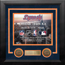 Load image into Gallery viewer, Chicago Bears Custom NFL Football 11x14 Picture Frame Kit (Multiple Colors)
