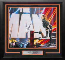 Load image into Gallery viewer, Becky Lynch The Man Entrance Autographed 16" x 20" Framed WWE Wrestling Photo