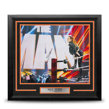 Load image into Gallery viewer, Becky Lynch The Man Entrance Autographed 16" x 20" Framed WWE Wrestling Photo