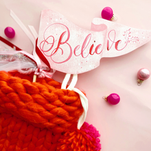 Load image into Gallery viewer, Believe Party Pennant