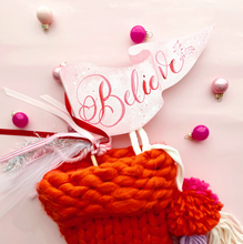 Load image into Gallery viewer, Believe Party Pennant