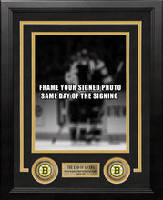 Load image into Gallery viewer, Patrice Bergeron &amp; Brad Marchand Boston Bruins Photo Frame Kit