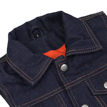 Load image into Gallery viewer, Azure Indigo Kids Denim Vest