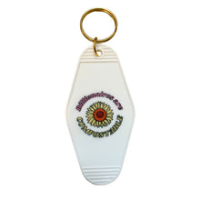 Load image into Gallery viewer, Billionaires Are Compostable 🌸 Motel Style Keychain