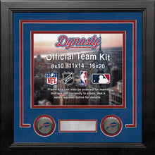 Load image into Gallery viewer, Buffalo Bills Custom NFL Football 8x10 Picture Frame Kit (Multiple Colors)