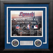 Load image into Gallery viewer, Buffalo Bills Custom NFL Football 8x10 Picture Frame Kit (Multiple Colors)