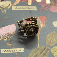 Load image into Gallery viewer, Bird's Nest Ring in Old Gold | Vintage | Adjustable Size