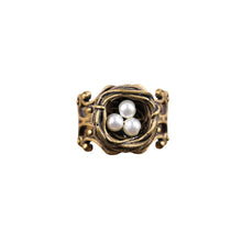 Load image into Gallery viewer, Bird's Nest Ring in Old Gold | Vintage | Adjustable Size