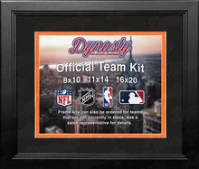 Load image into Gallery viewer, Cincinnati Bengals Custom NFL Football 8x10 Picture Frame Kit (Multiple Colors)