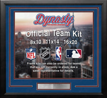 Load image into Gallery viewer, Colorado Avalanche Custom NHL Hockey 16x20 Picture Frame Kit (Multiple Colors)