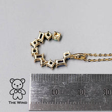 Load image into Gallery viewer, The Moon - Blue Sapphire &amp; Australian Solid Opal Pendant Necklace 18k Yellow Gold