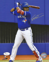 Load image into Gallery viewer, Vladimir Guerrero, Jr. At-Bat Toronto Blue Jays Autographed Baseball Photo