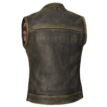 Load image into Gallery viewer, Galaxy Grifter Women’s Leather Vest