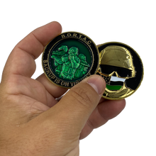 Load image into Gallery viewer, DL9-01 Border Patrol Bortac CBP patrol Agent BPA Thin Green Line Operator M4 SWAT SRT Honor First