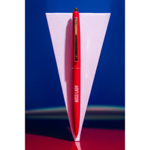 Load image into Gallery viewer, Boss Lady Pen in Cherry Red with Gold Accents