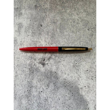 Load image into Gallery viewer, Boss Lady Two-Tone Refillable Pen in Cherry Red and Black