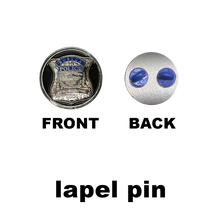 Load image into Gallery viewer, GL4-001 Boston Police Officer BPD Challenge Coin Wine Bottle Stopper with Lapel Pin