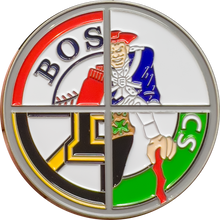 Load image into Gallery viewer, GL10-004 Boston Police Massachusetts State Trooper Sports Challenge Coin