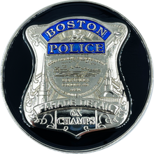 Load image into Gallery viewer, BL12-008 Boston Police Parade Detail Championship Challenge Coin