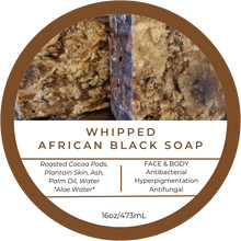 Load image into Gallery viewer, African Raw Premium Black Soap (3 sizes)