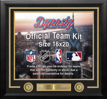 Load image into Gallery viewer, Boston Bruins Custom NHL Hockey 16x20 Picture Frame Kit (Multiple Colors)