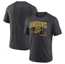 Load image into Gallery viewer, Boston Bruins Centennial Massachusetts Team Vintage Tri-Blend Shirt