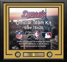 Load image into Gallery viewer, Boston Bruins Custom NHL Hockey 16x20 Picture Frame Kit (Multiple Colors)