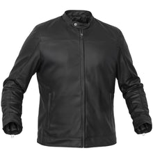 Load image into Gallery viewer, Night Bolt Men’s Faux Leather Motorcycle Jacket