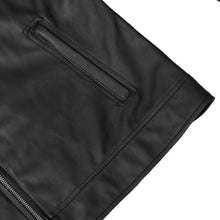 Load image into Gallery viewer, Night Bolt Men’s Faux Leather Motorcycle Jacket