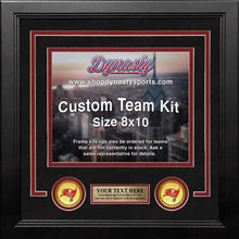 Load image into Gallery viewer, Tampa Bay Buccaneers Custom NFL Football 8x10 Picture Frame Kit (Multiple Colors)