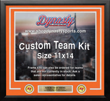 Load image into Gallery viewer, Tampa Bay Buccaneers Throwback Custom NFL Football 11x14 Picture Frame Kit (Multiple Colors)