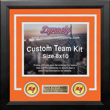 Load image into Gallery viewer, Tampa Bay Buccaneers Throwback Custom NFL Football 8x10 Picture Frame Kit (Multiple Colors)