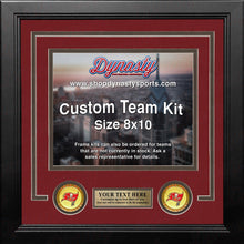 Load image into Gallery viewer, Tampa Bay Buccaneers Custom NFL Football 8x10 Picture Frame Kit (Multiple Colors)
