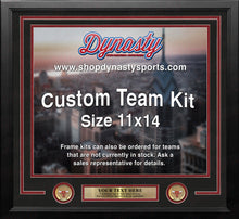 Load image into Gallery viewer, Chicago Bulls Custom NBA Basketball 11x14 Picture Frame Kit (Multiple Colors)