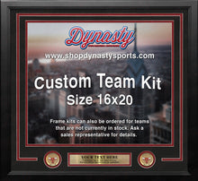 Load image into Gallery viewer, Chicago Bulls Custom NBA Basketball 16x20 Picture Frame Kit (Multiple Colors)