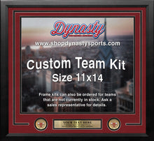 Load image into Gallery viewer, Chicago Bulls Custom NBA Basketball 11x14 Picture Frame Kit (Multiple Colors)