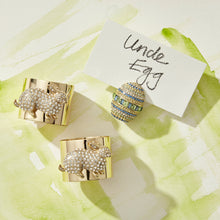 Load image into Gallery viewer, Sparkle egg placecard holders, set of two
