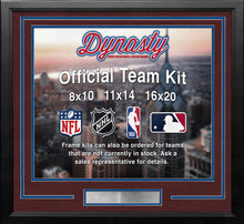 Load image into Gallery viewer, Colorado Avalanche Custom NHL Hockey 16x20 Picture Frame Kit (Multiple Colors)