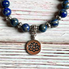 Load image into Gallery viewer, Lapis Lazuli Memory &amp; Mental Sharpness Bracelet
