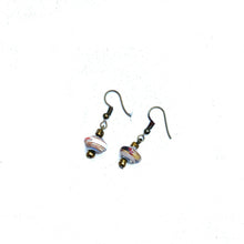 Load image into Gallery viewer, Paper Bead Earrings