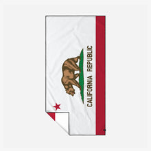 Load image into Gallery viewer, California Flag Performance Quick-Dry Travel Towel