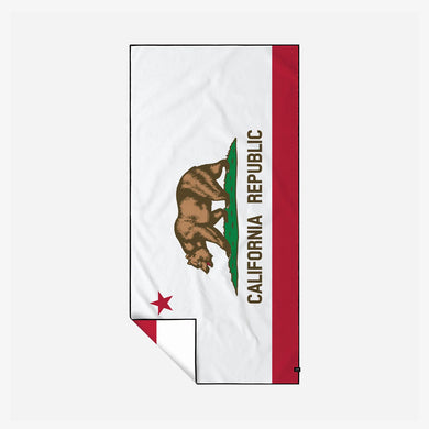 California Flag Performance Quick-Dry Travel Towel