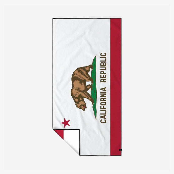 California Flag Performance Quick-Dry Travel Towel