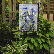 Load image into Gallery viewer, Iris by Bettie Cheesman Garden Flag – Decorative Outdoor Yard Flag CBC0033GF