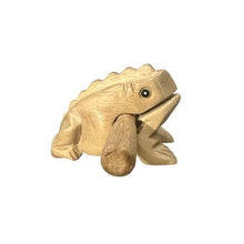 Load image into Gallery viewer, 2&quot; Wooden Musical Frog - Natural (Percussion Instrument)